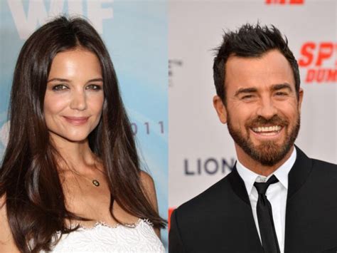 is katie holmes dating justin theroux